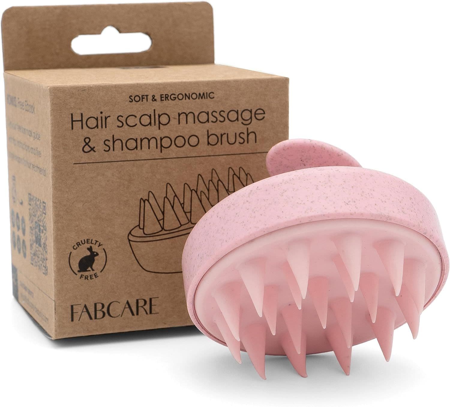 FABCARE Brosse Cuir Chevelu Masseur Pousse Cheveux 