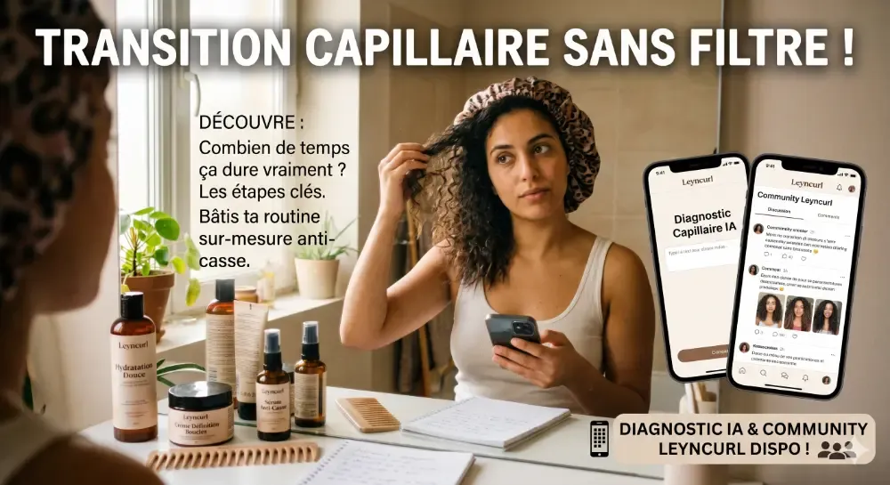Transition Capillaire : Le Guide Leyncurl pour une Routine Sur-Mesure Réussie