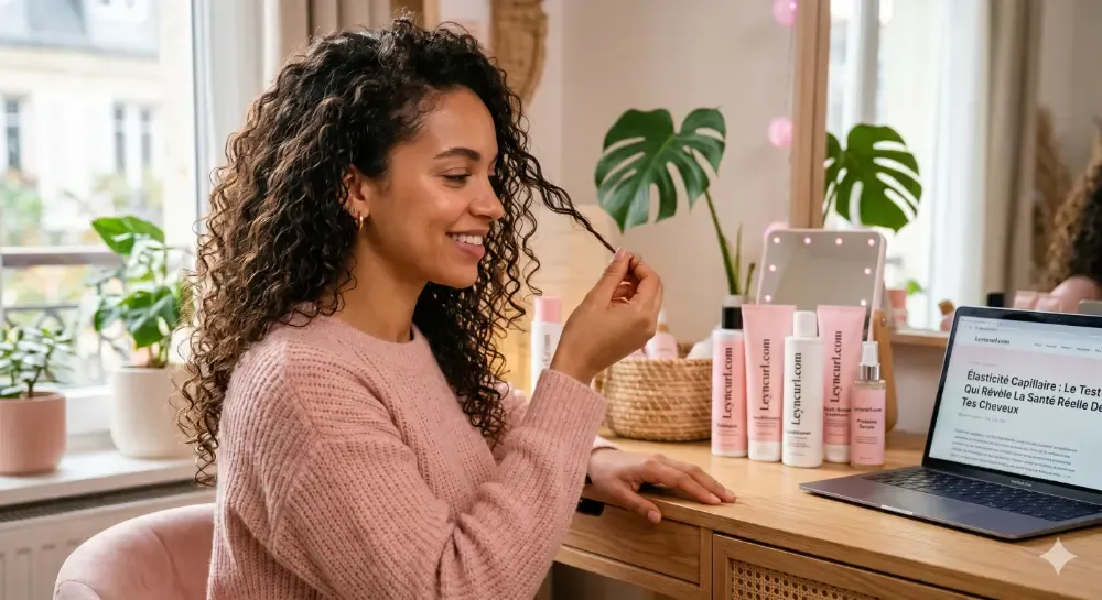 Élasticité Capillaire : Le Test pour Connaître la Vraie Santé de tes Cheveux Bouclés
