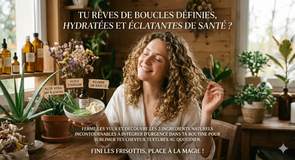 Cheveux Bouclés : 3 Pépites Naturelles pour Booster ta Routine