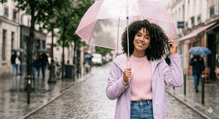 Cheveux Bouclés et Texturés : SOS Humidité, Comment Dompter tes Boucles quand il fait Gris ? ☔️✨