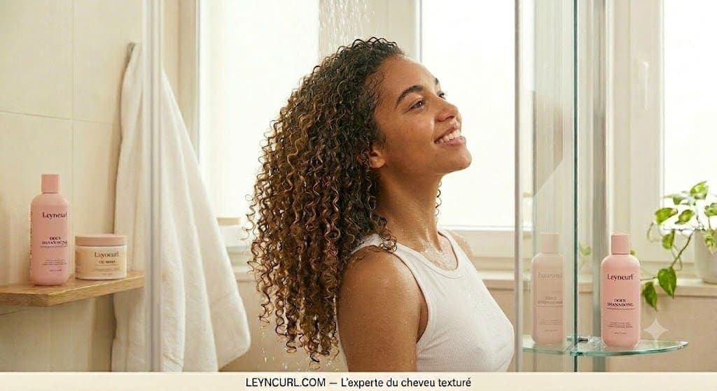 Laver ses boucles : 5 erreurs qui assèchent tes cheveux sans que tu le saches