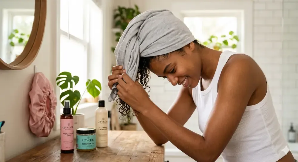Plopping : Le Secret pour des Boucles Définies, Sans Frisottis et Pleines de Vie (Guide Complet Leyncurl)